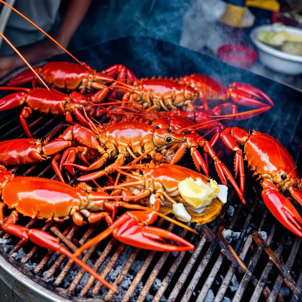 lobster binh ba island