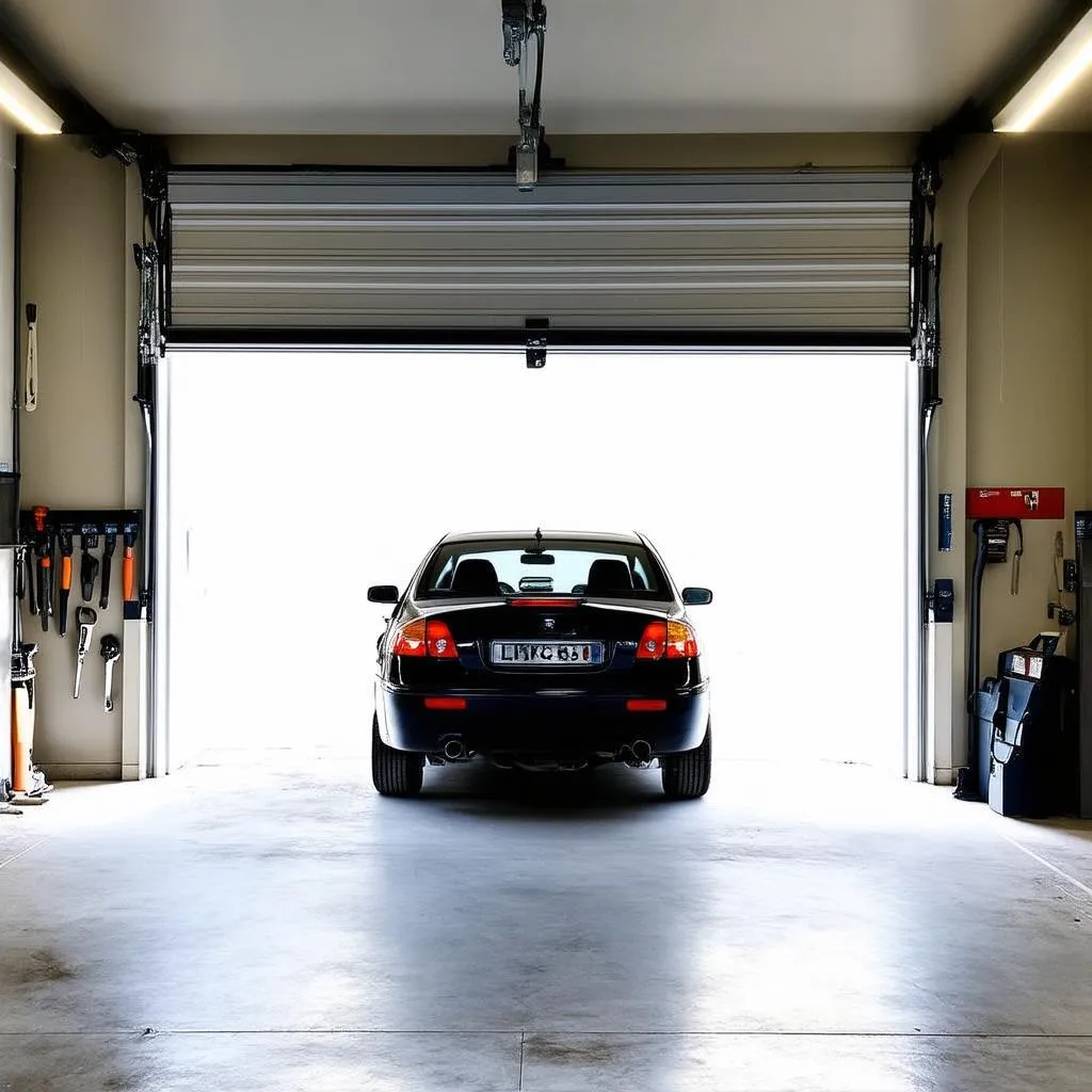 Garage Door Opening Smoothly