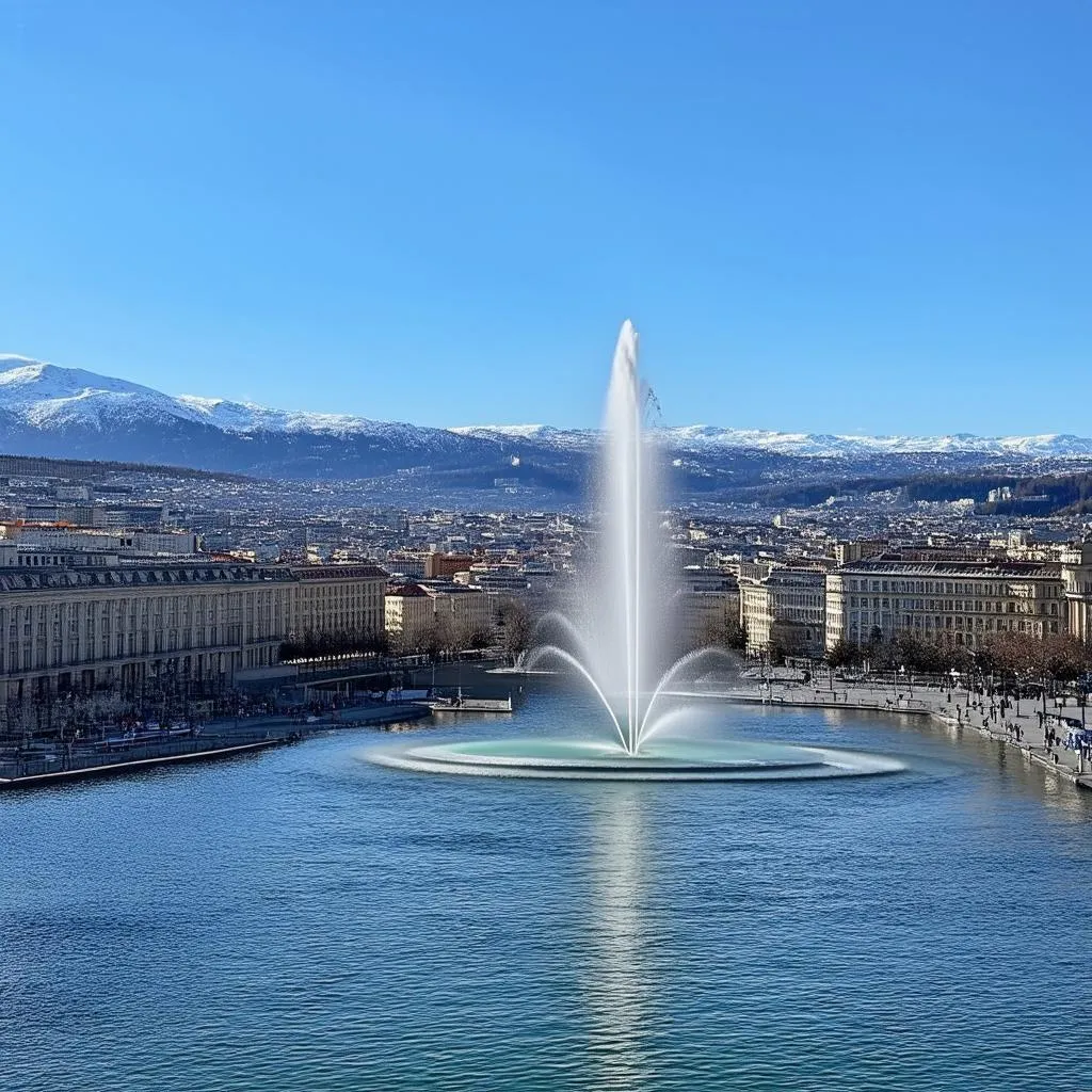 Geneva cityscape