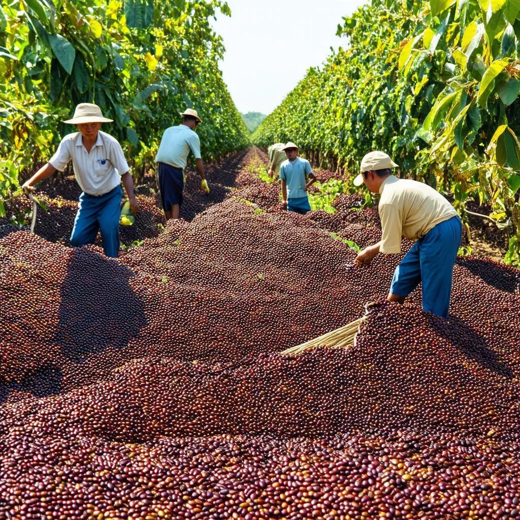 Gia Lai Coffee Plantation