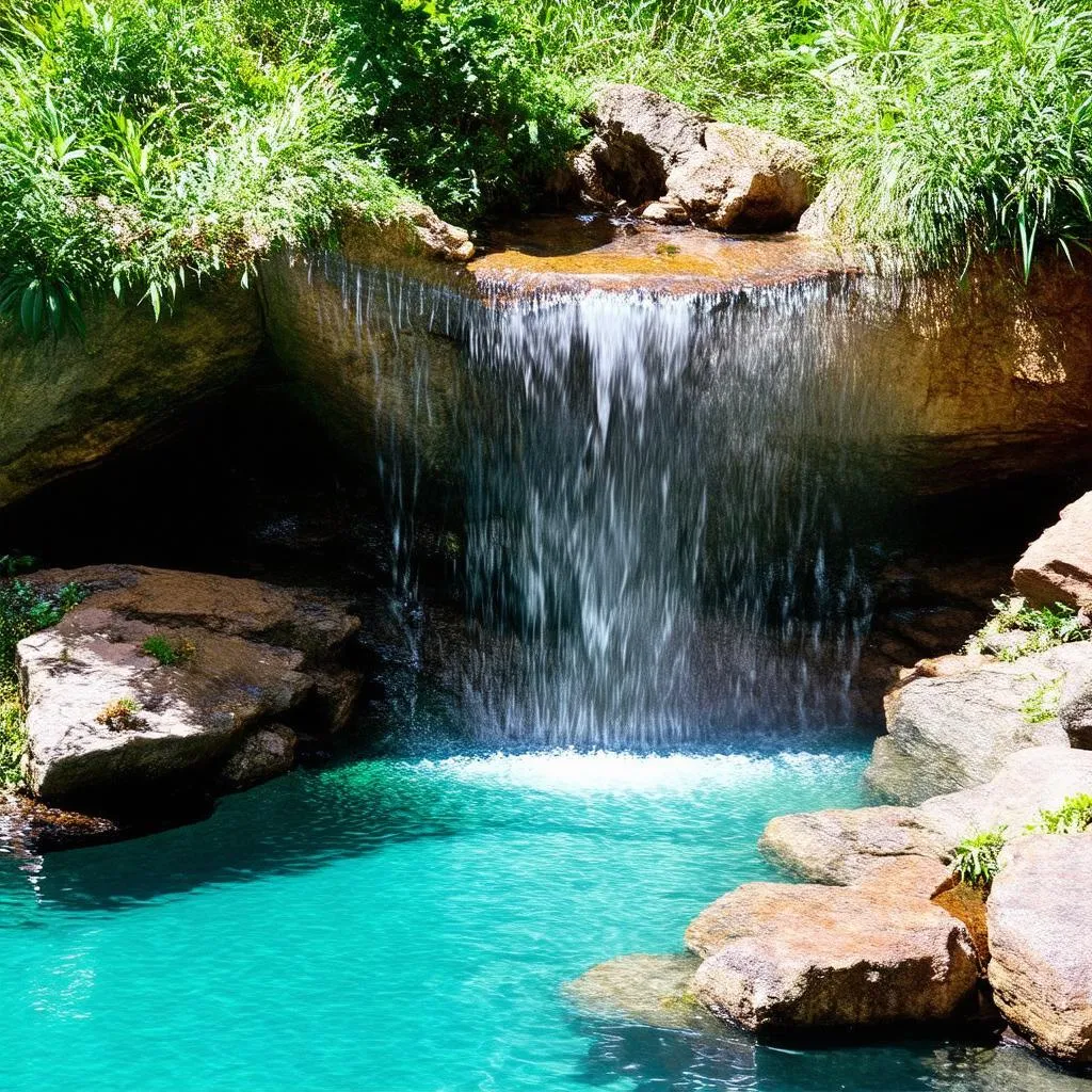 waterfall in dong nai