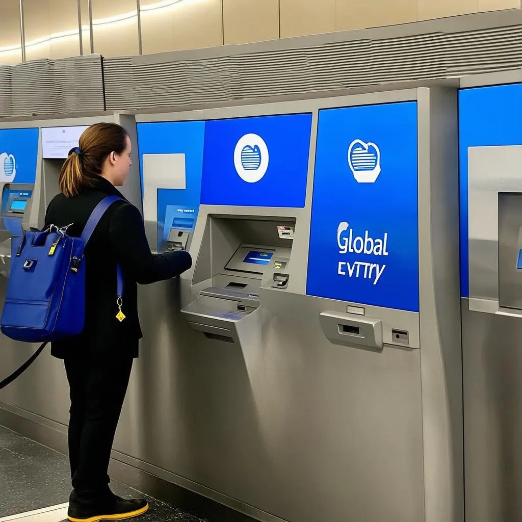 global entry kiosk