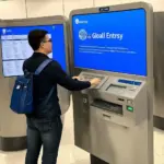 Global Entry kiosk