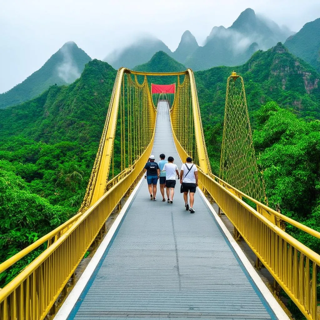 Golden Bridge Ba Na Hills