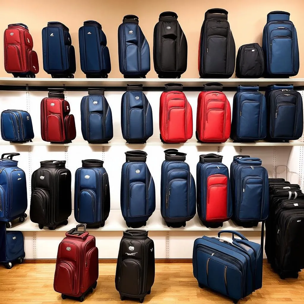 Golf travel bag selection