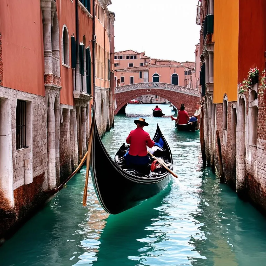 Gondola in Venice, Italy