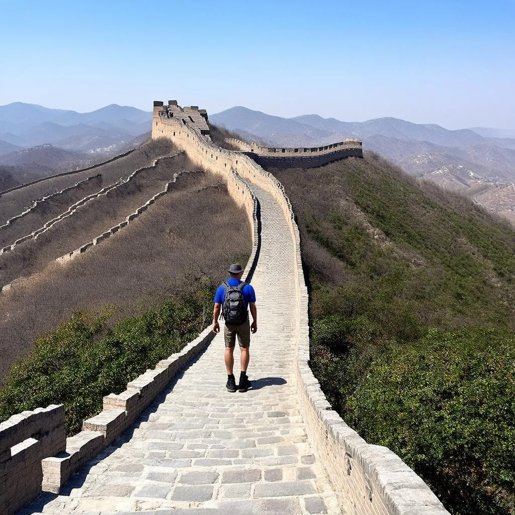 Hiking the Great Wall of China