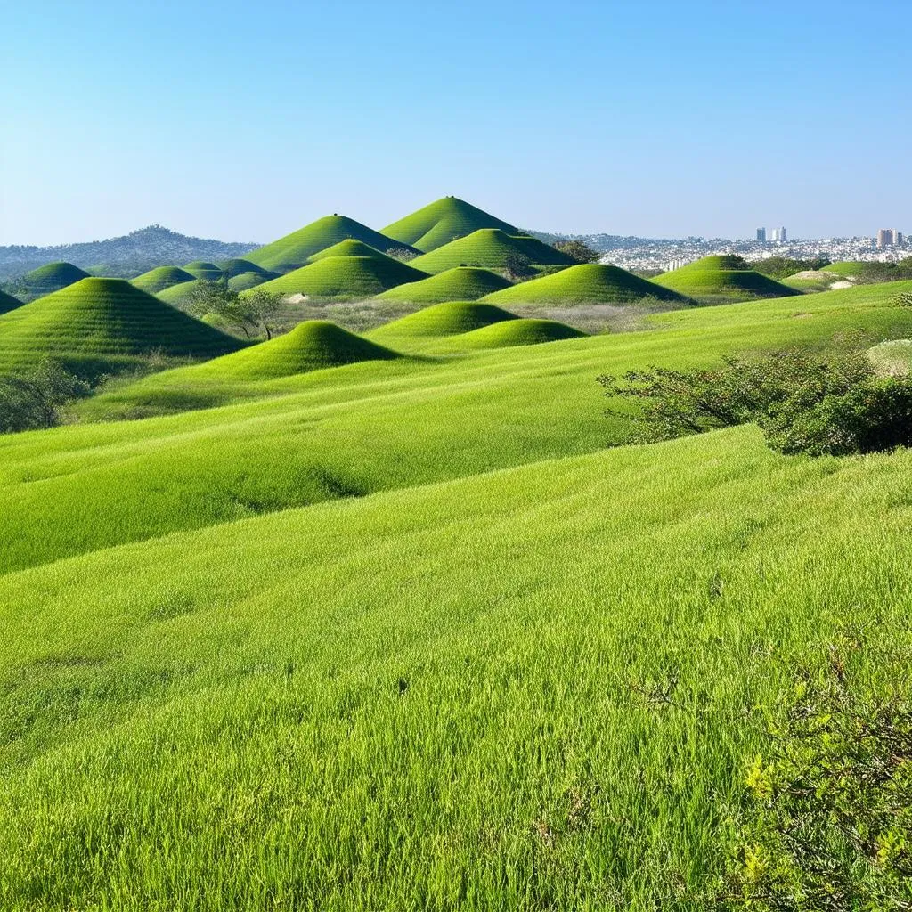 Gyeongju Tombs Landscape