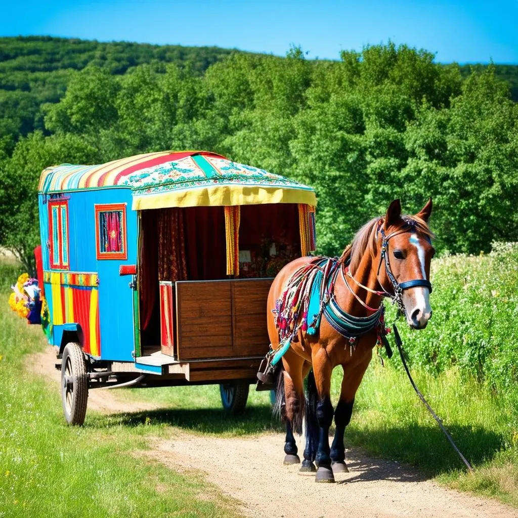 Traveling Gypsy Caravan