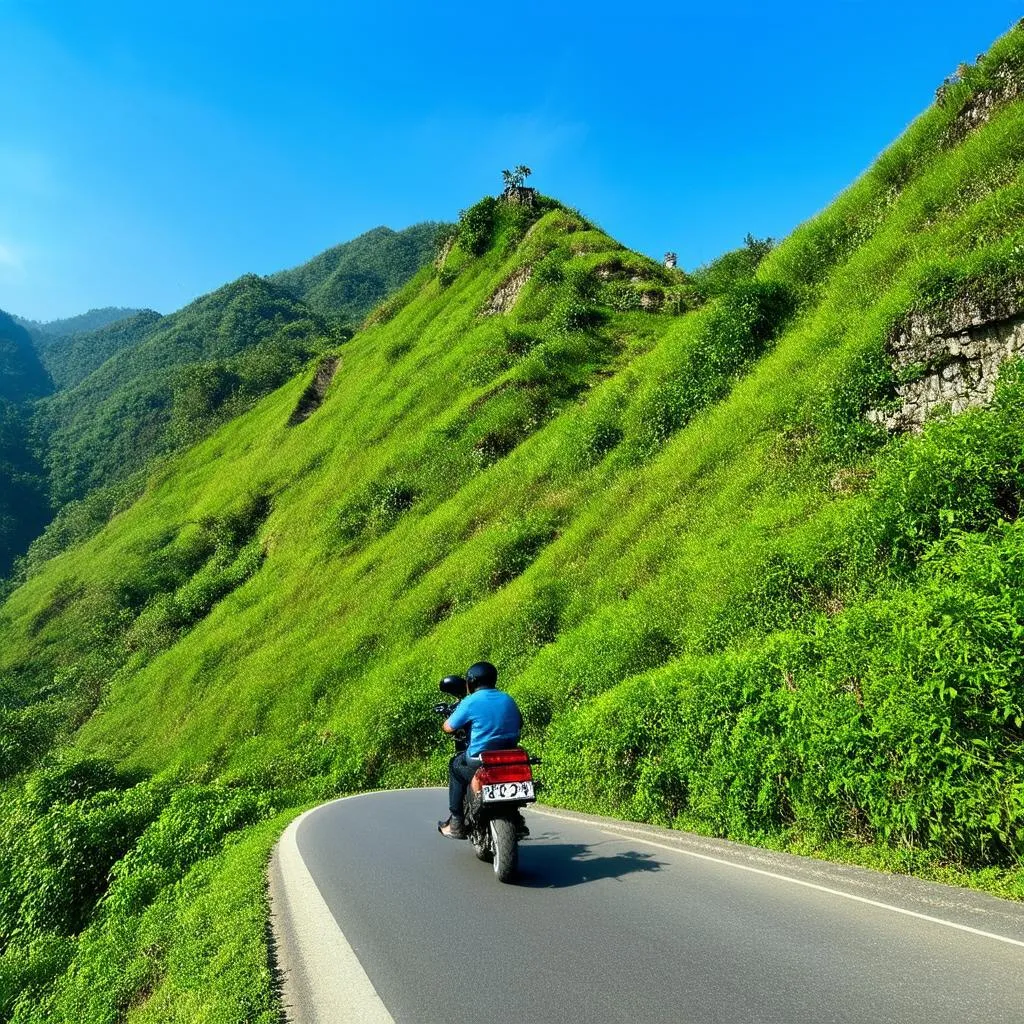 Ha Giang mountain pass