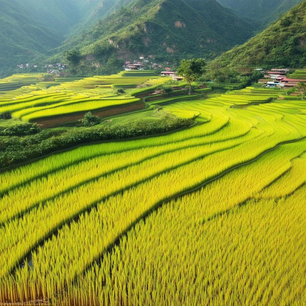 Ha Giang rice terraces