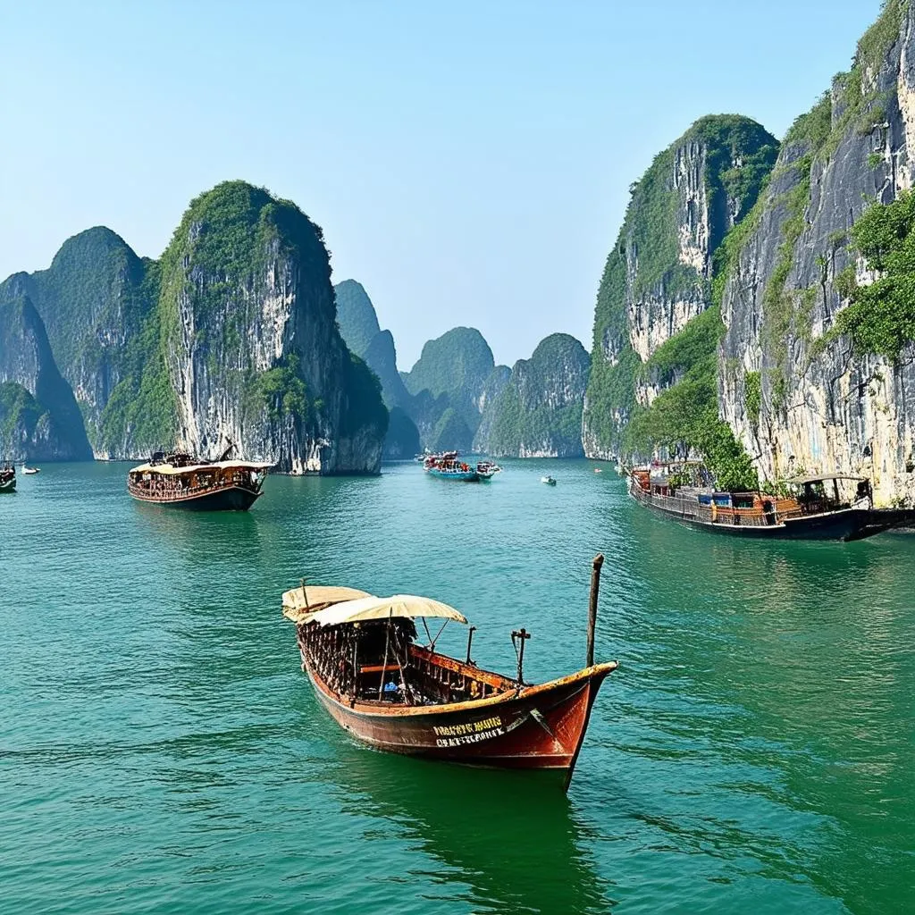 Halong Bay Scenery