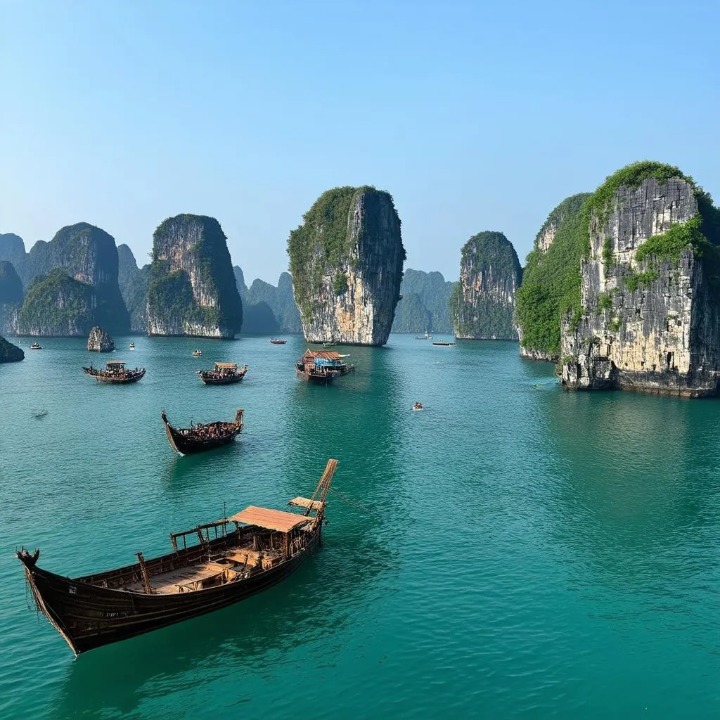 Tranquil beauty of Ha Long Bay