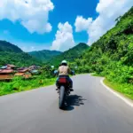 Motorbike on Ha Giang Loop