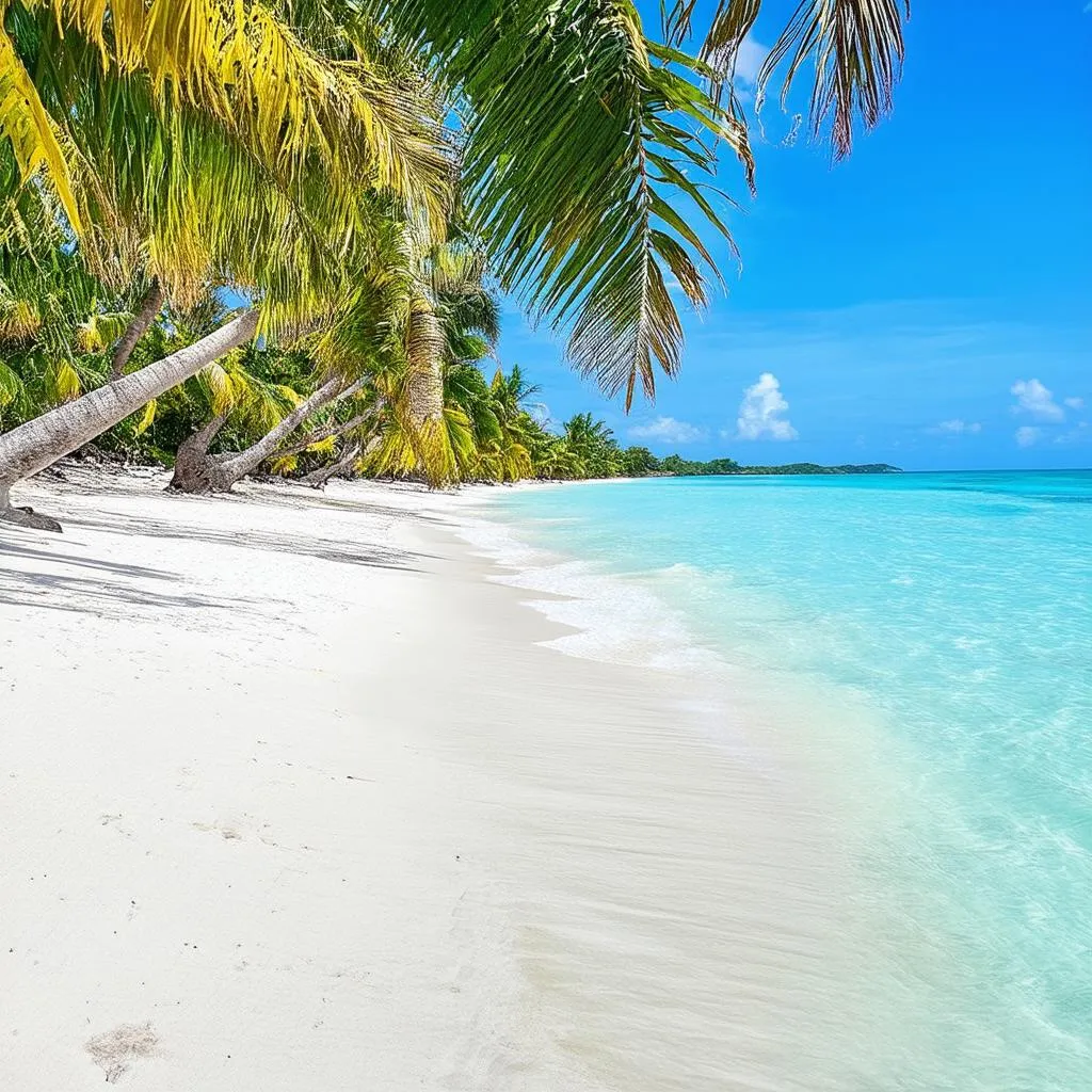 Secluded Beach in Haiti