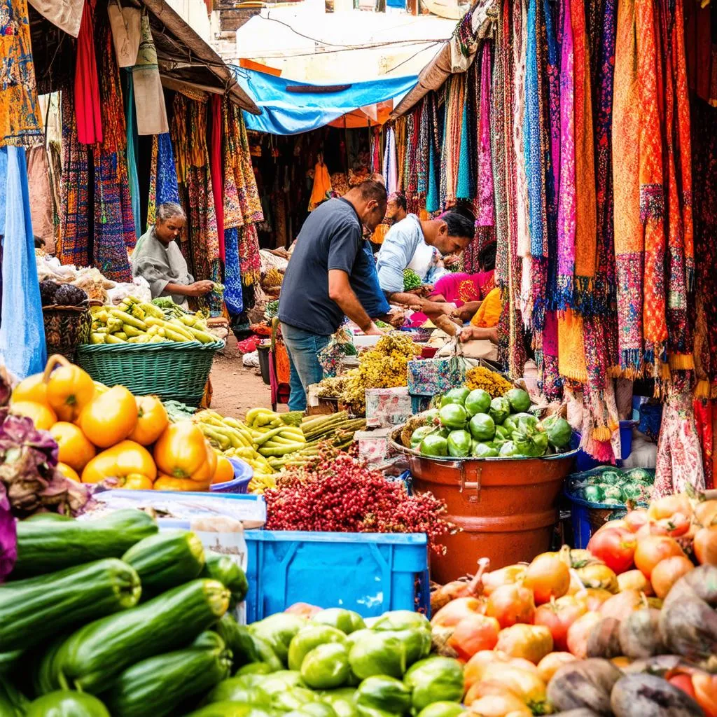 Jacmel Market, Haiti