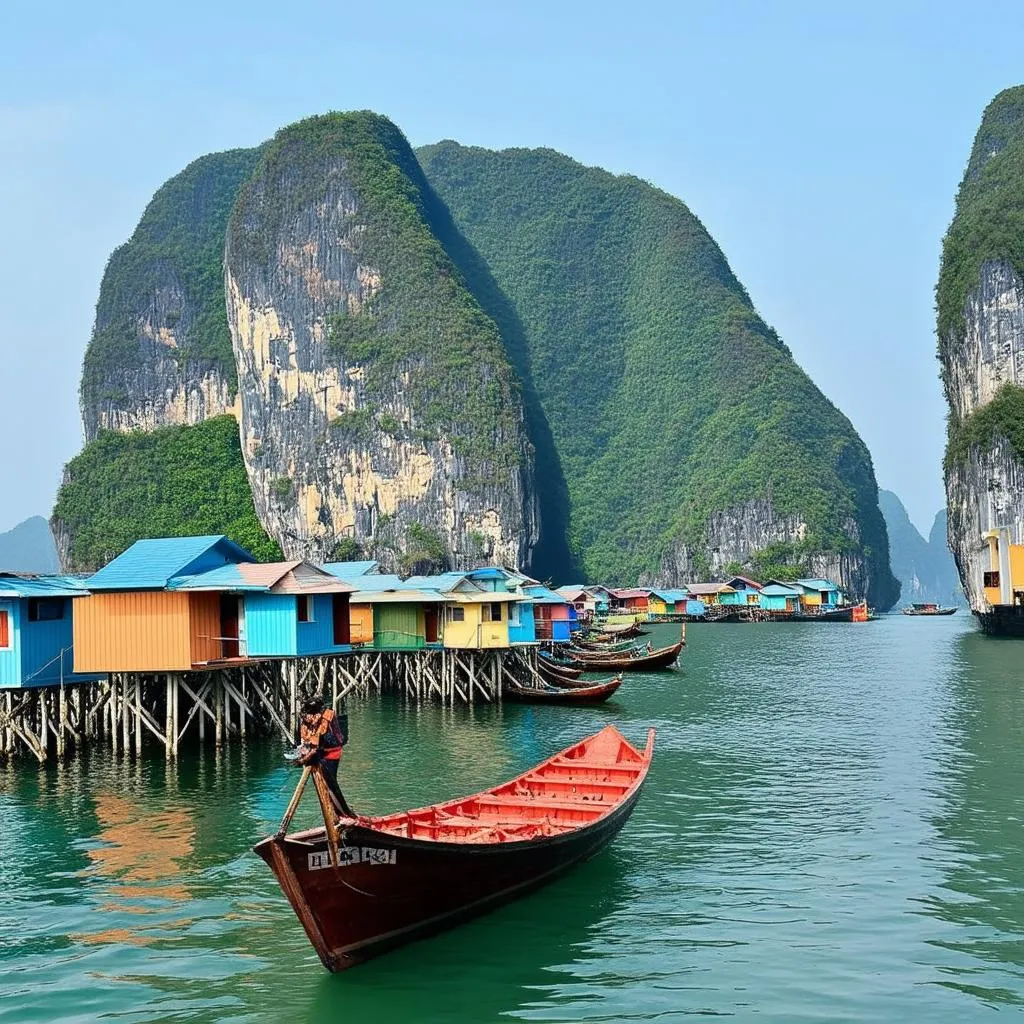 Halong Bay Fishing Village