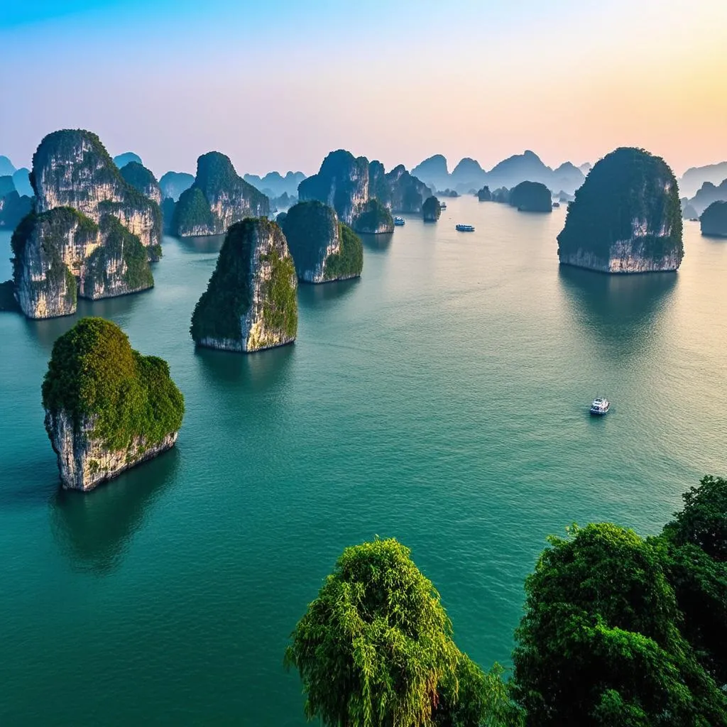 Halong Bay Sunset