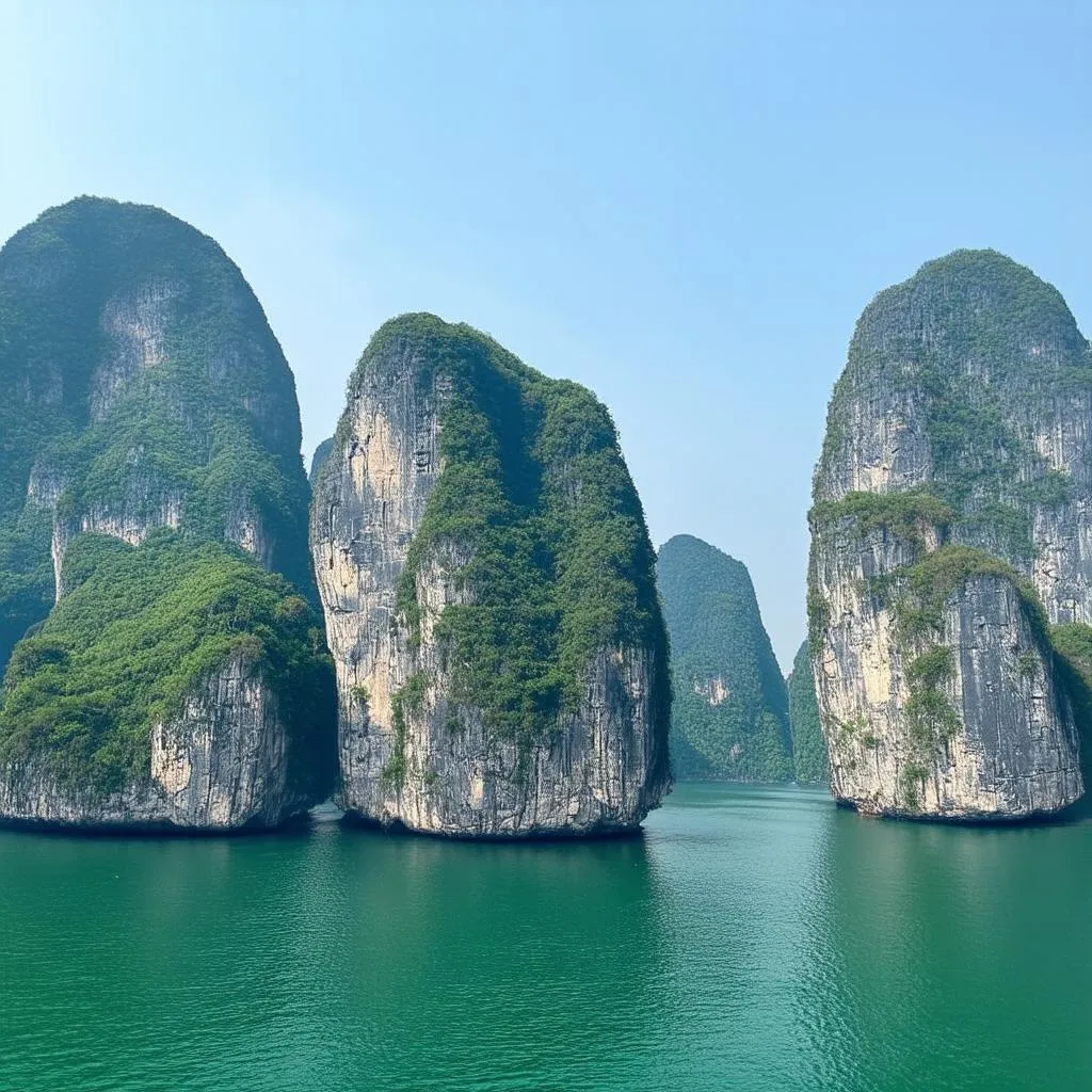 Scenic View of Ha Long Bay