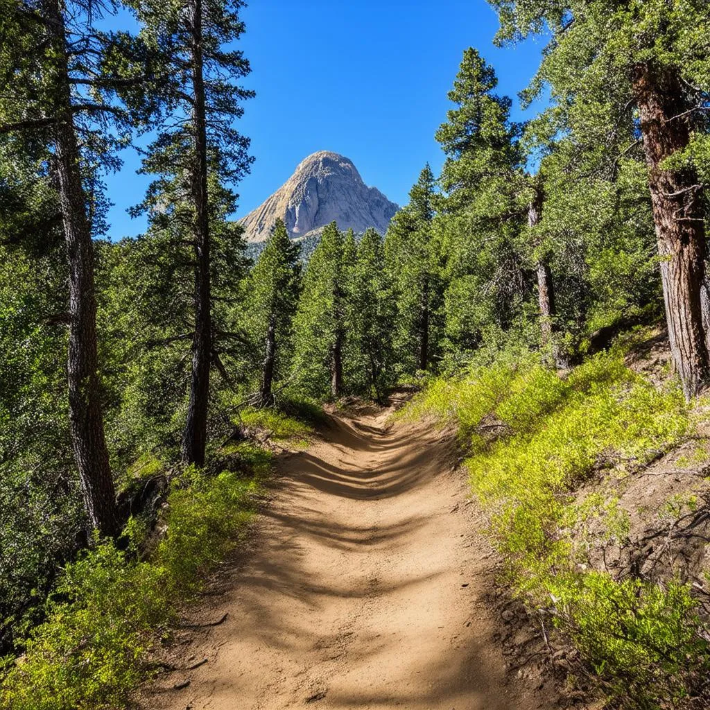 scenic hiking trail