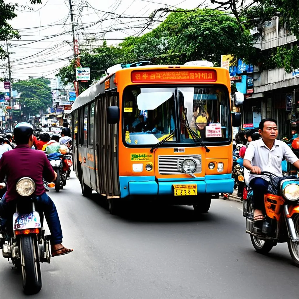 Hanoi Bus Street View