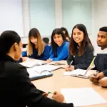 Students Studying Tourism