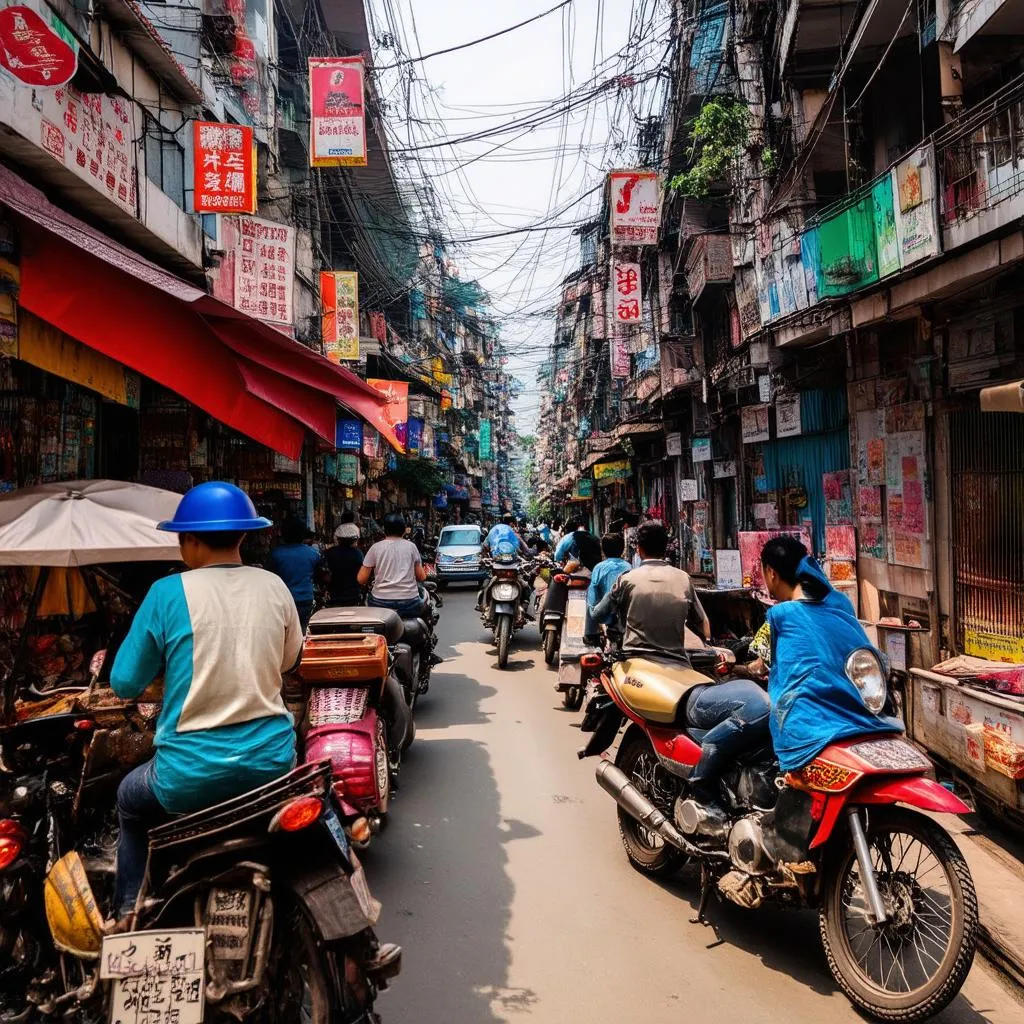 Vibrant Hanoi Old Quarter