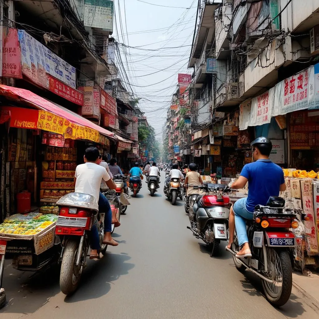 Hanoi Old Quarter Street