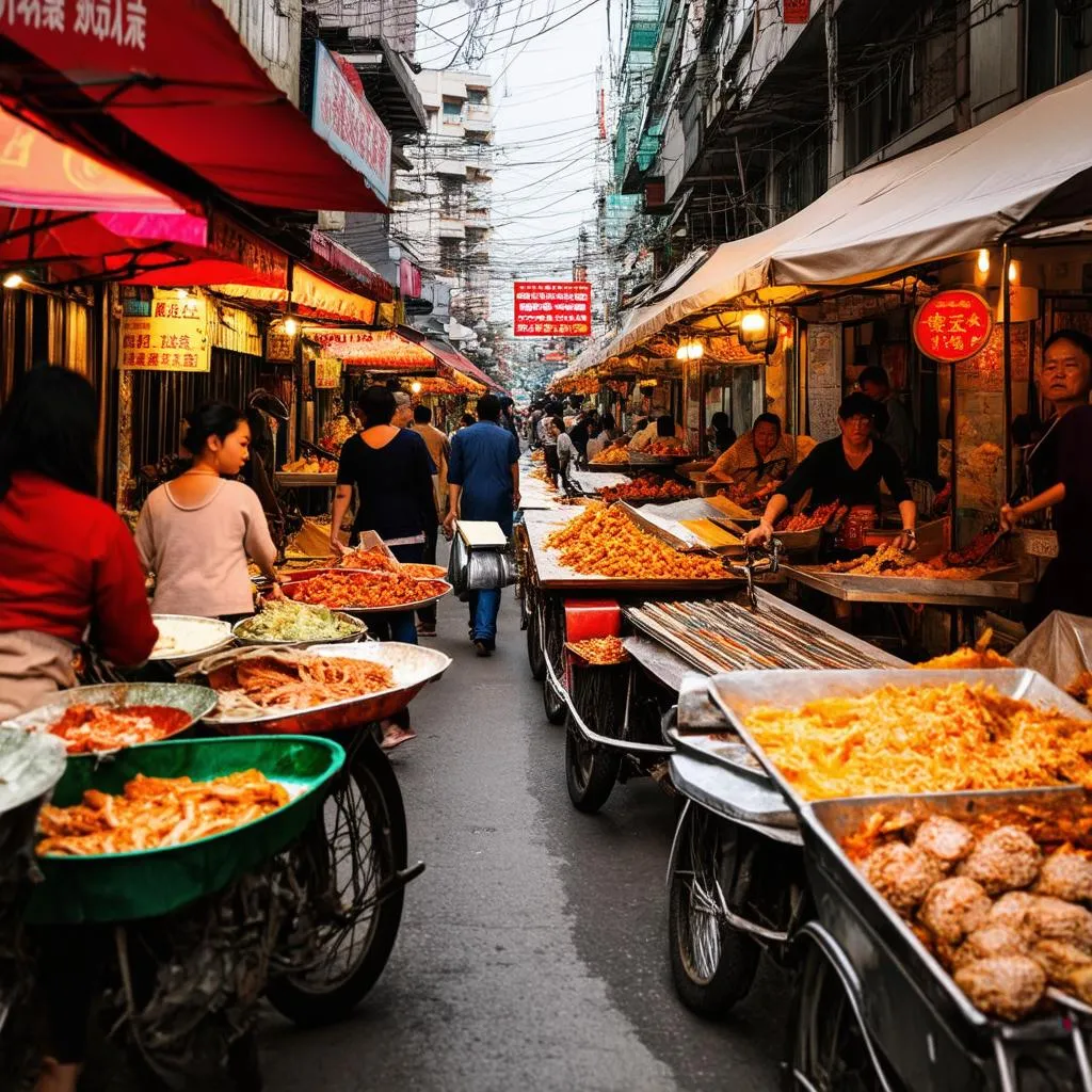 Hanoi Old Quarter street food