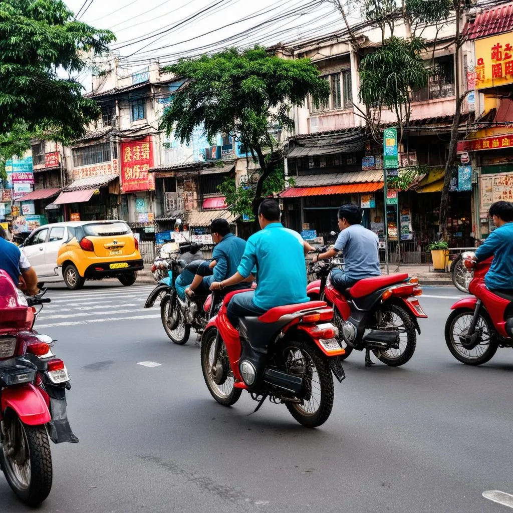 Hanoi traffic