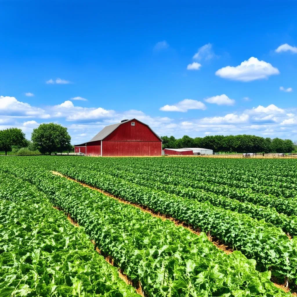 Happy Farm Landscape