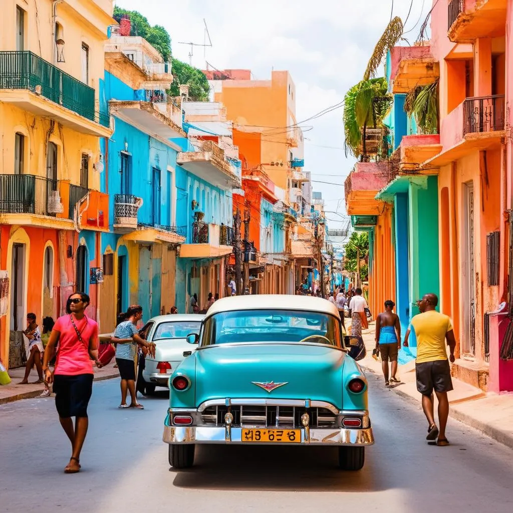 Havana Street Scene