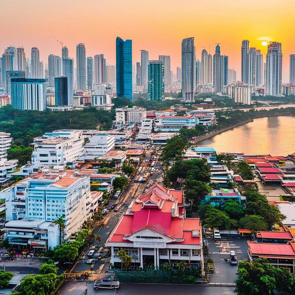 Ho Chi Minh City Skyline