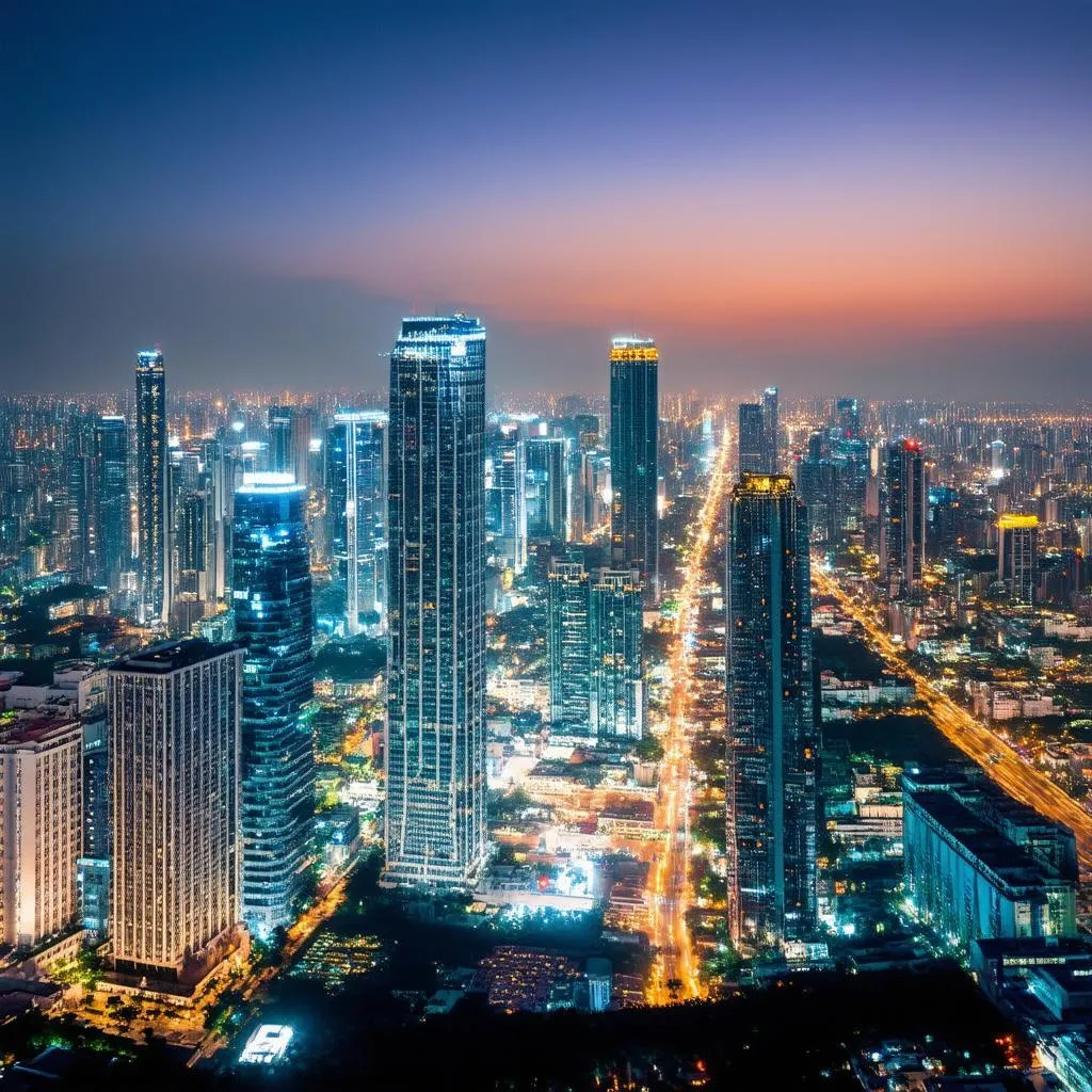 Ho Chi Minh City Skyline