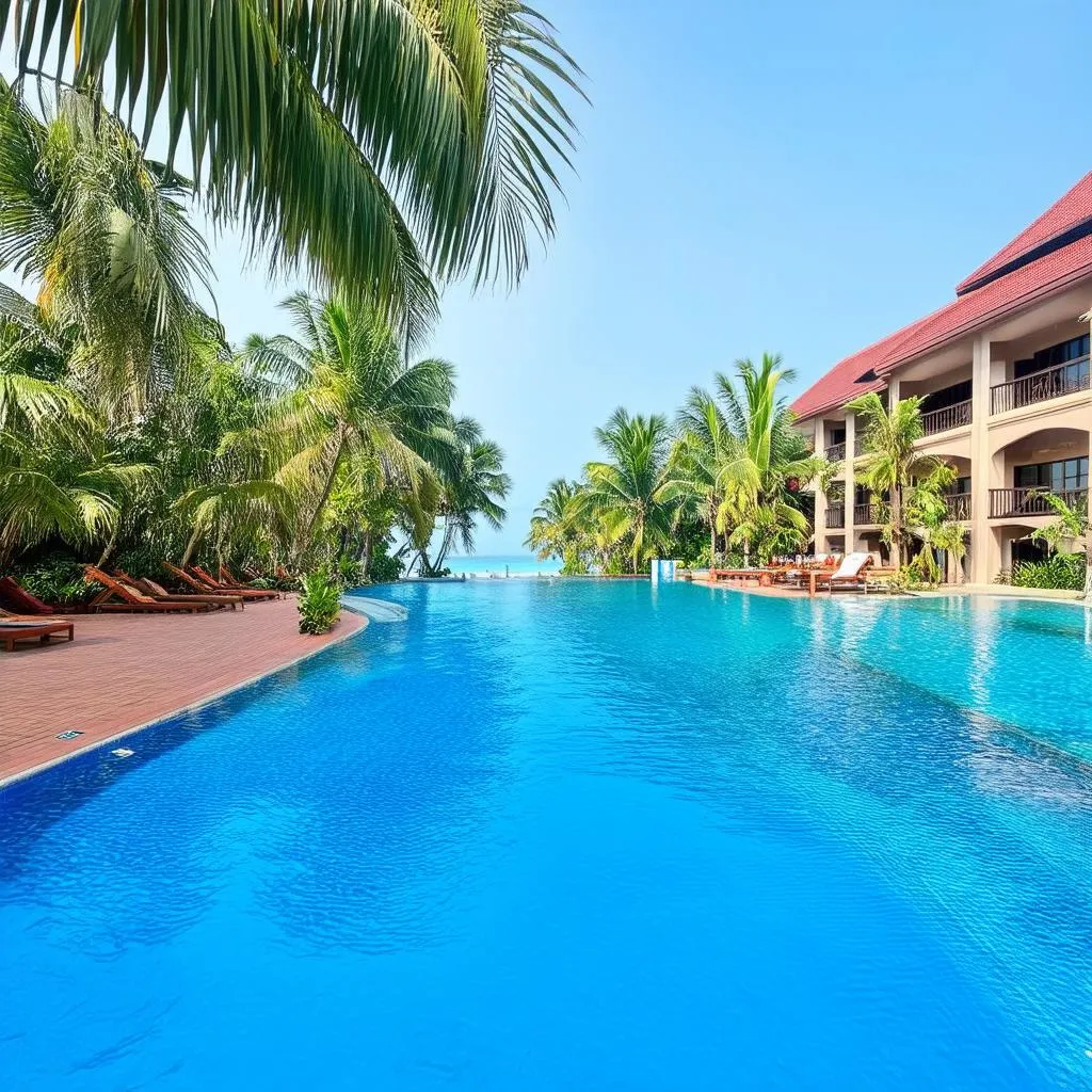 luxury resort in ho tram vietnam