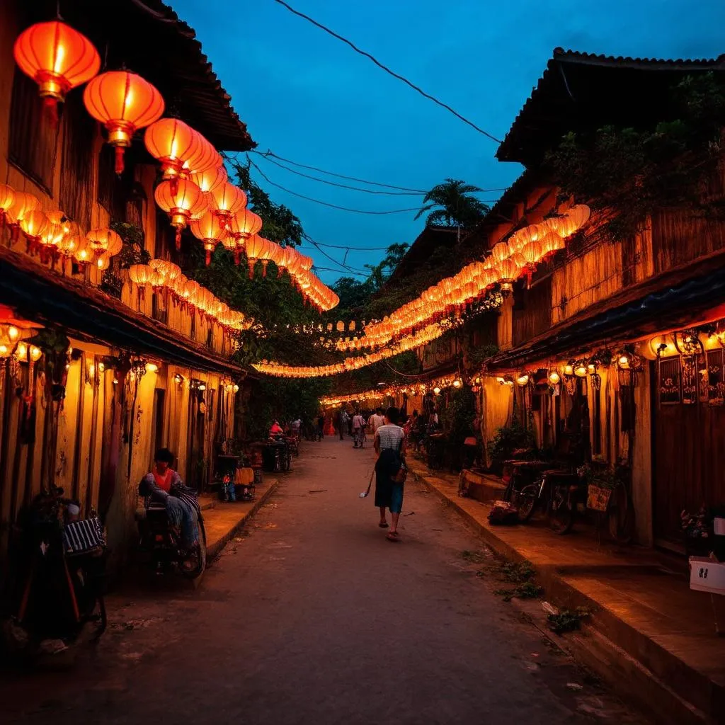 Hoi An Ancient Town at night