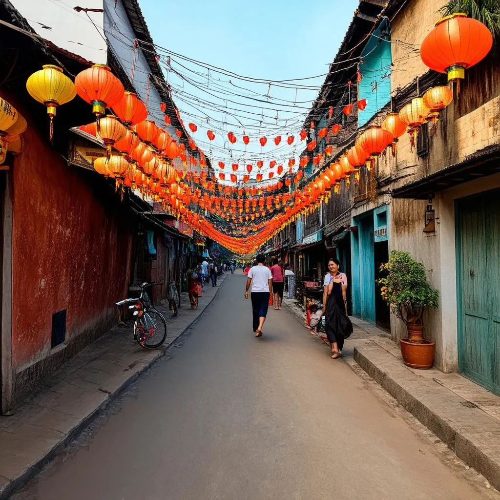 Charming streets of Hoi An