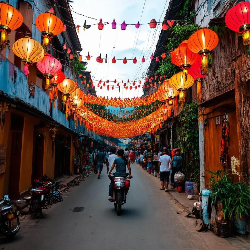 Colorful Lanterns in Hoi An