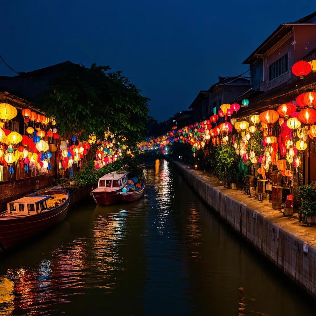 Hoi An Lanterns at Night