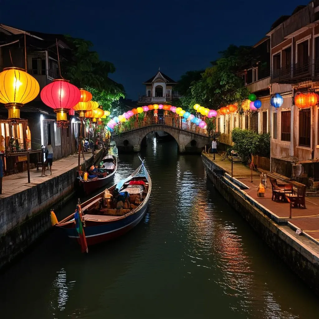 Hoi An Lanterns at Night