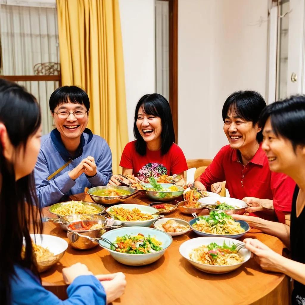 Vietnamese Family Dinner