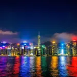 Hong Kong Skyline at Night