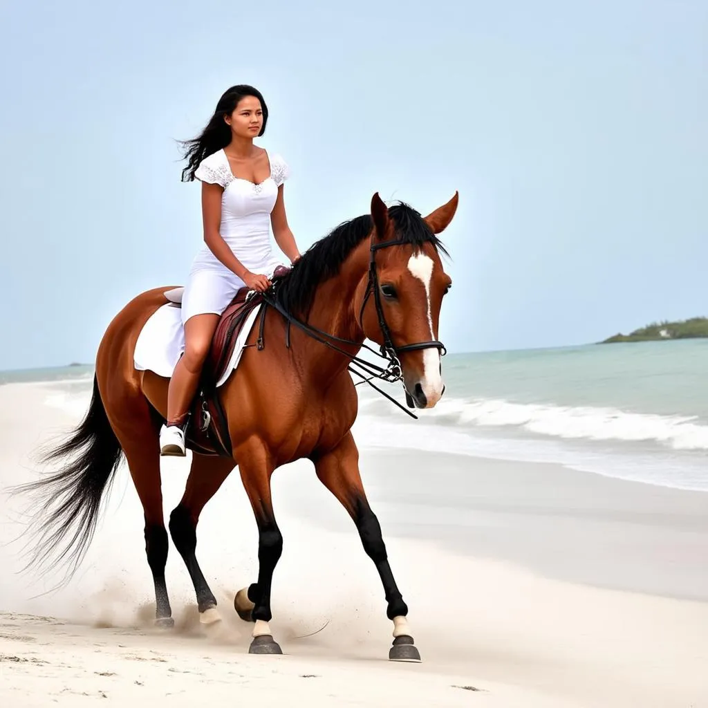 Horseback Riding on the Beach