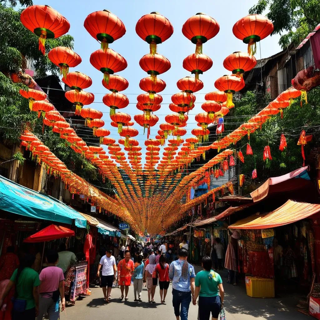 Lanterns at Hue Festival