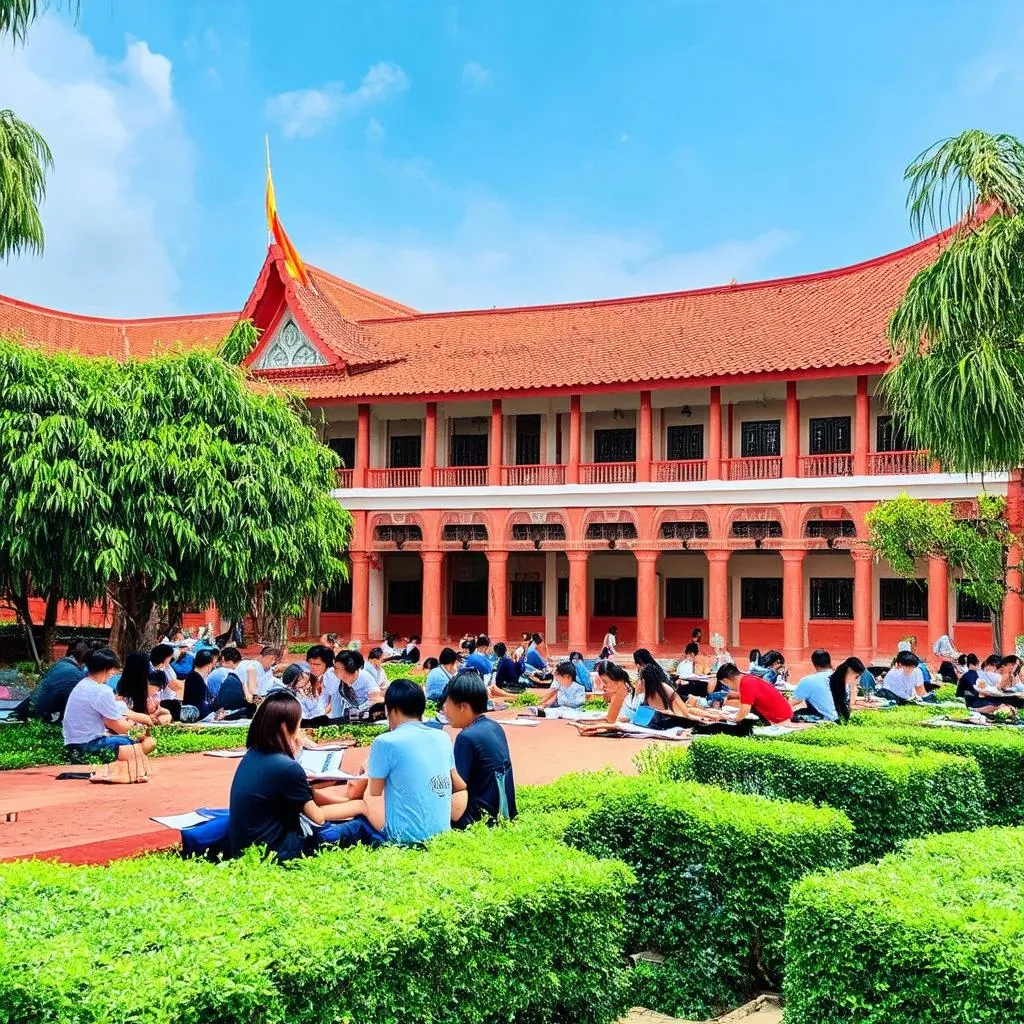 Hue University campus