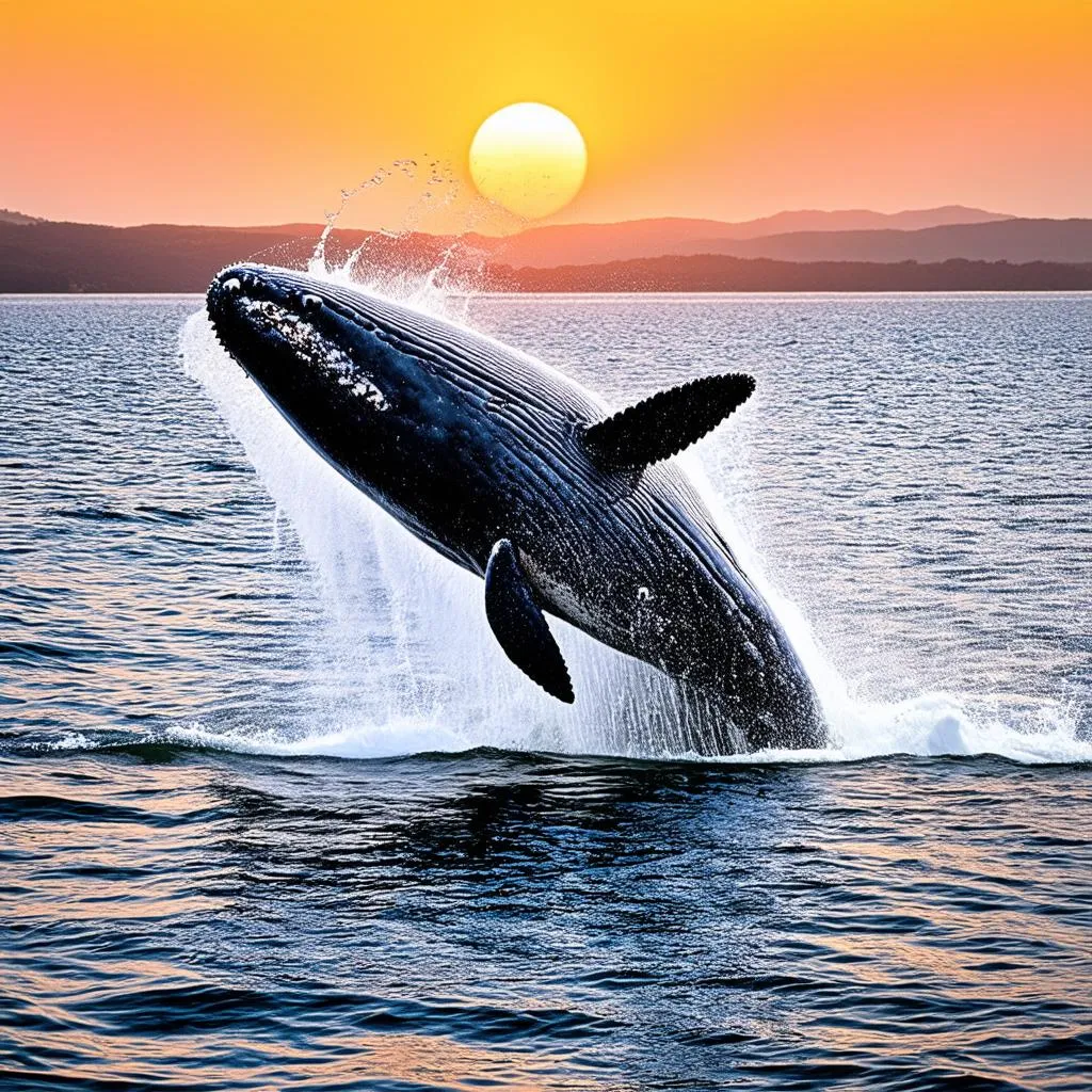 Humpback Whale Breaching