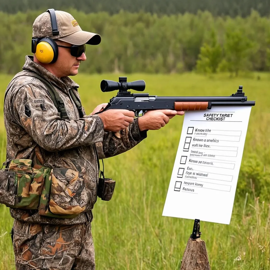 Hunter Safety Checklist