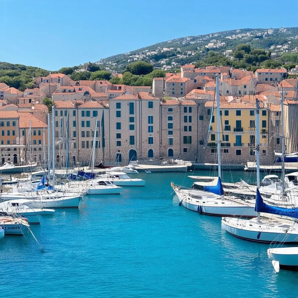 Hvar Town Harbor