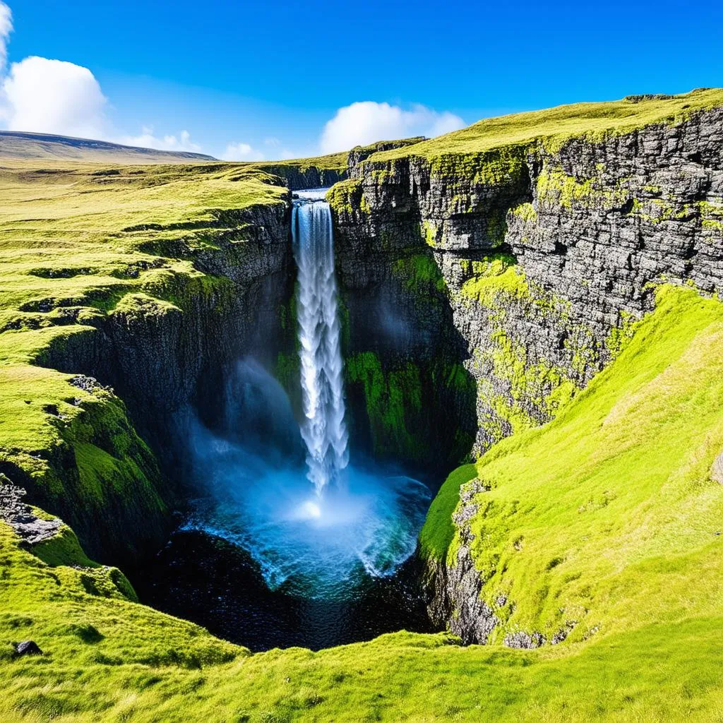 Iceland Waterfall