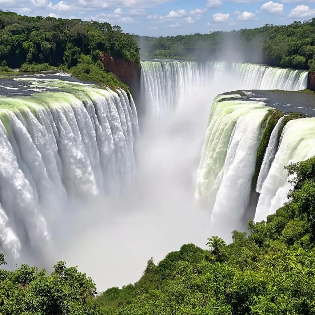 Iguazu Falls Panoramic View